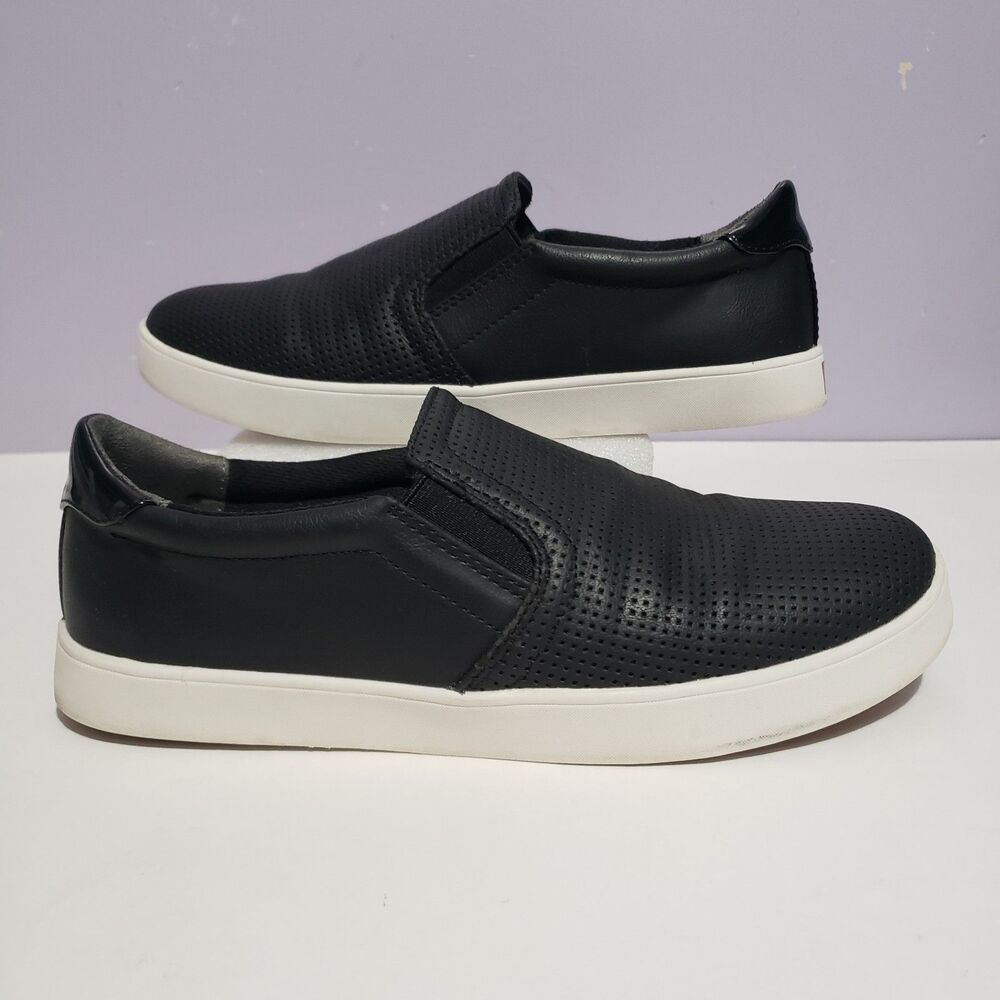 Dr Scholls Black Madison Slip On Women's Sneakers Sz 7